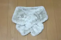 マフラー　フェイクファー　ティペット　ショール　襟巻