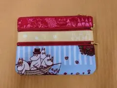 ムーミン　ポーチ　3ポケット