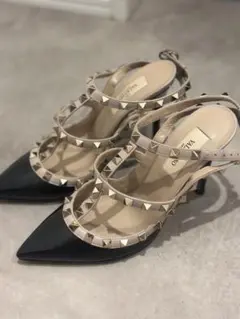 valentino スタッズ パンプス ミュール 36のサムネイル