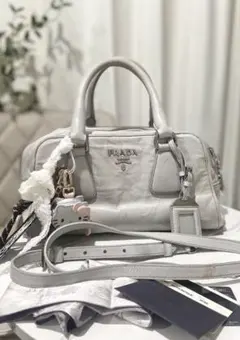2026年最新】PRADA カラー：グレイ系 ショルダーバッグの人気アイテム 
