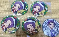 ブルーロック　御影玲王　クリスマス　プリンセスカフェ  原画 缶バッジ