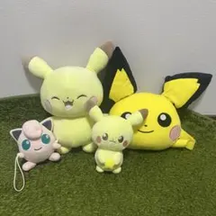 ポケモン ポケピース ピカチュウ プリン ぬいぐるみセット まとめ売り