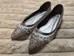 Artemis by DIANA グリッターパンプス