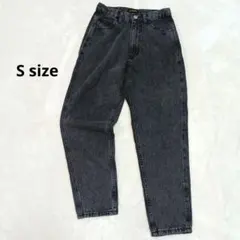 RAG MACHINE ダークグレー スリムフィット デニムパンツ