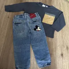 ZARA 92cm ロンTとデニムのセットのサムネイル