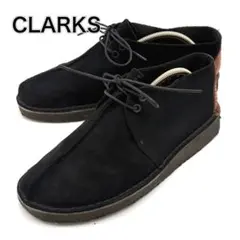 Clarks クラークス　デザートトレック ブラック スエード　27cm
