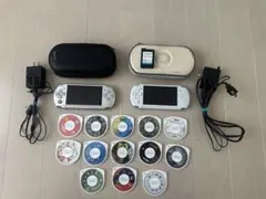 PSP3000 2台 + ゲームソフト12本