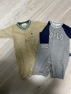 polo ロンパース　秋冬