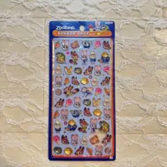 【正規品】ボンボンドロップシール　ディズニー　ズートピアmini