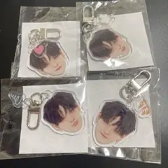 TREASURE 顔アクキー　喜怒哀楽