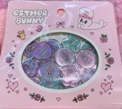 おはじきシール エスターバニー ESTHER BUNNY ピンク