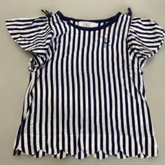 KUMIKYOKU ストライプ Tシャツ 130