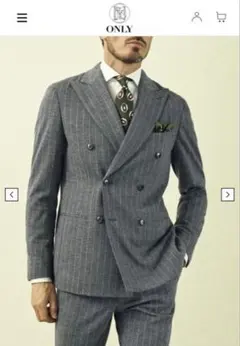 ダブルブレスト スーツ