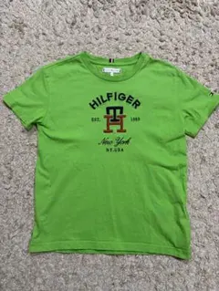 TOMMY HILFIGER ロゴ刺繍 Tシャツ グリーン 140のサムネイル