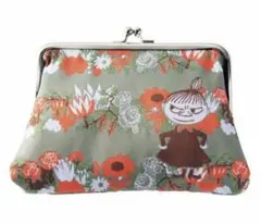 大人のおしゃれ手帖付録　リトルミイのジャガード織り　がま口ポーチ　未開封