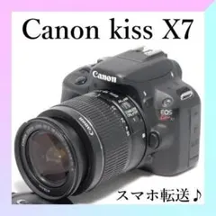 ❤️初心者向✨❤️手ブレ補正✨❤️WiFiスマホ✨❤️キャノン Kiss X ✨Canon Kiss X7✨レンズキット✨手ブレ補正 ✨初心者モデル✨一眼レフ