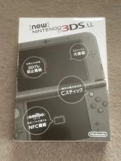 Newニンテンドー3DS LL メタリックブラック　美品