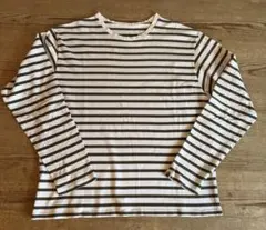 Merz b. Schwanen ヘンリーネック ボーダーカットソー 6 - メルカリ