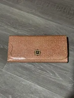 ANNA SUI 長財布 ダマスク柄 ピンクのサムネイル