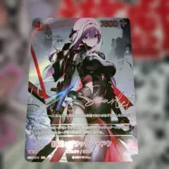 SPR　紅蓮　ブラックシャドウ　サイン　NIKKE　ニベルアリーナ