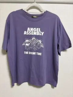 kutir ANGEL ASSEMBLY Tシャツ パープル　⑧