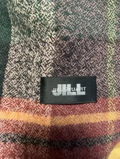 JILL STUART チェック柄マフラー