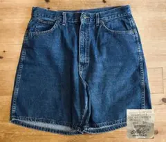 ハーフパンツ 古着 90s Chic シック USA製 16 青 美品 ズボン