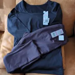 新品未使用)GUNZE！暖か下着！上下セットLサイズ！定価3278円！寒い冬に◎