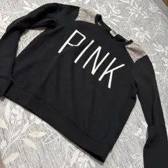 ヴィクトリアシークレットPINKトレーナー黒