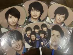 嵐 Love ミニうちわ 集合1枚、個別5枚 計6枚
