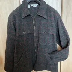 WOOLRICH ウールジャケット チェック柄 ジップアップ　70s’ USAのサムネイル