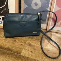 studio clip ショルダーバッグ 青緑 美品です♪