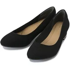 NUOVO パンプス 黒 ヒールのサムネイル