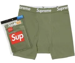 Supreme ボクサーパンツ Sサイズ 2枚　オリーブ 2026年最新】supreme ボクサーパンツ オリーブの人気アイテム - メルカリ