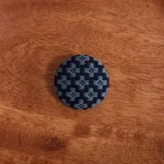 こぎん刺し ブローチ No.640