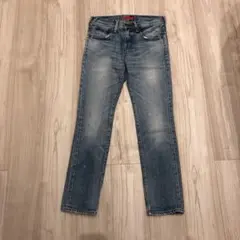 美品REDCARDレッドカードデニム ボーイフレンド97503ペイント加工24