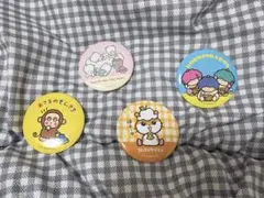 サンリオ キャラクターズ 缶バッジ 4種セットのサムネイル