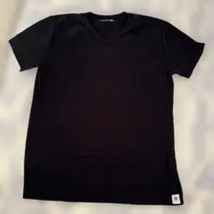 AUXCA.TRUNK オーカトランク VネックTシャツ ネイビー　Sサイズ