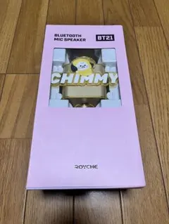 BT21 ワイヤレスマイクスピーカー CHIMMY 黄色 ジミン