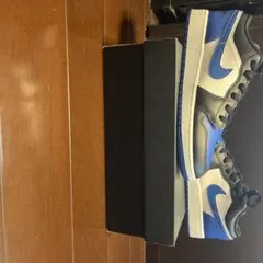 Nike Air Jordan 1 Low ブラック/ブルー 23.5cm箱あり