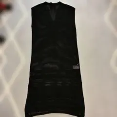 mysacloset ニットノースリーブワンピース Mサイズ ブラック