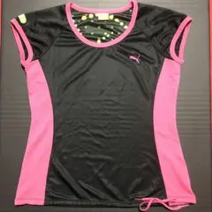 PUMA プーマ テニスウェアブラック/ピンク