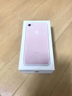 iPhone 7 Rose Gold 32GB箱のみ