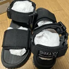 SHAKA HARNESS スポーツサンダル ブラック 5 23.0-23.5