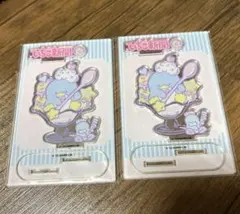 サンリオ いちご新聞 50th アクリルスタンド　タキシードサム　アクスタ2つ