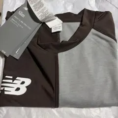 New Balance スリムフィット Tシャツ ブラウン/グレーのサムネイル