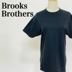 【ブルックスブラザーズ 】半袖Tシャツ ブラック クルーネック シンプル S