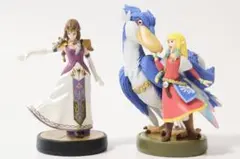amiibo｜ゼルダ（スマブラ）｜ゼルダ&ロフトバード（スカイウォードソード）