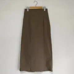 【SENSE OF PLACE】ロングスカート　バックスリット【L】ストレッチのサムネイル