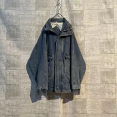90s vintage ATLANTIC ハイネックデニムジャケットのサムネイル